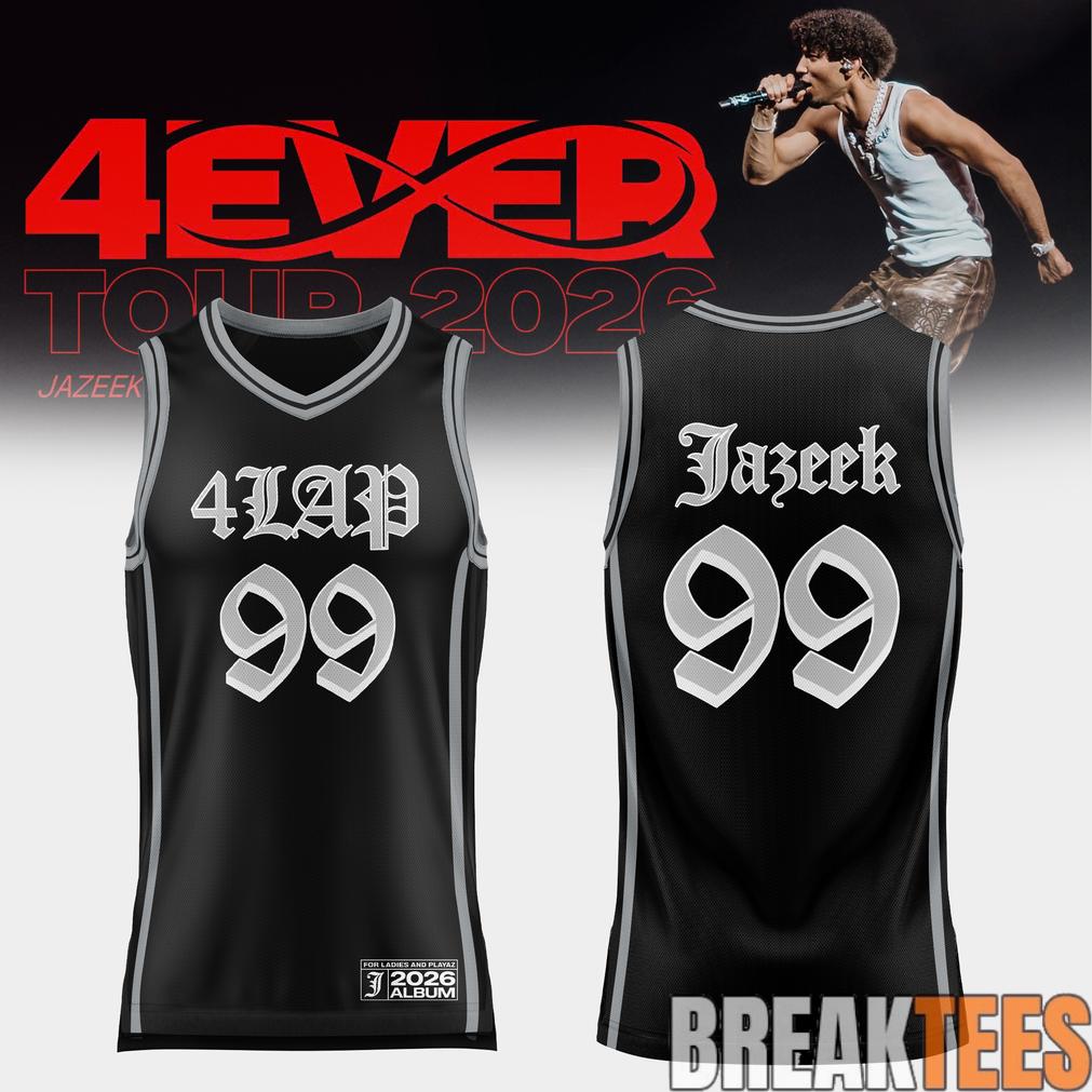 Jazeek – 4EVER Tour 2026 Exclusive Basketball Jersey