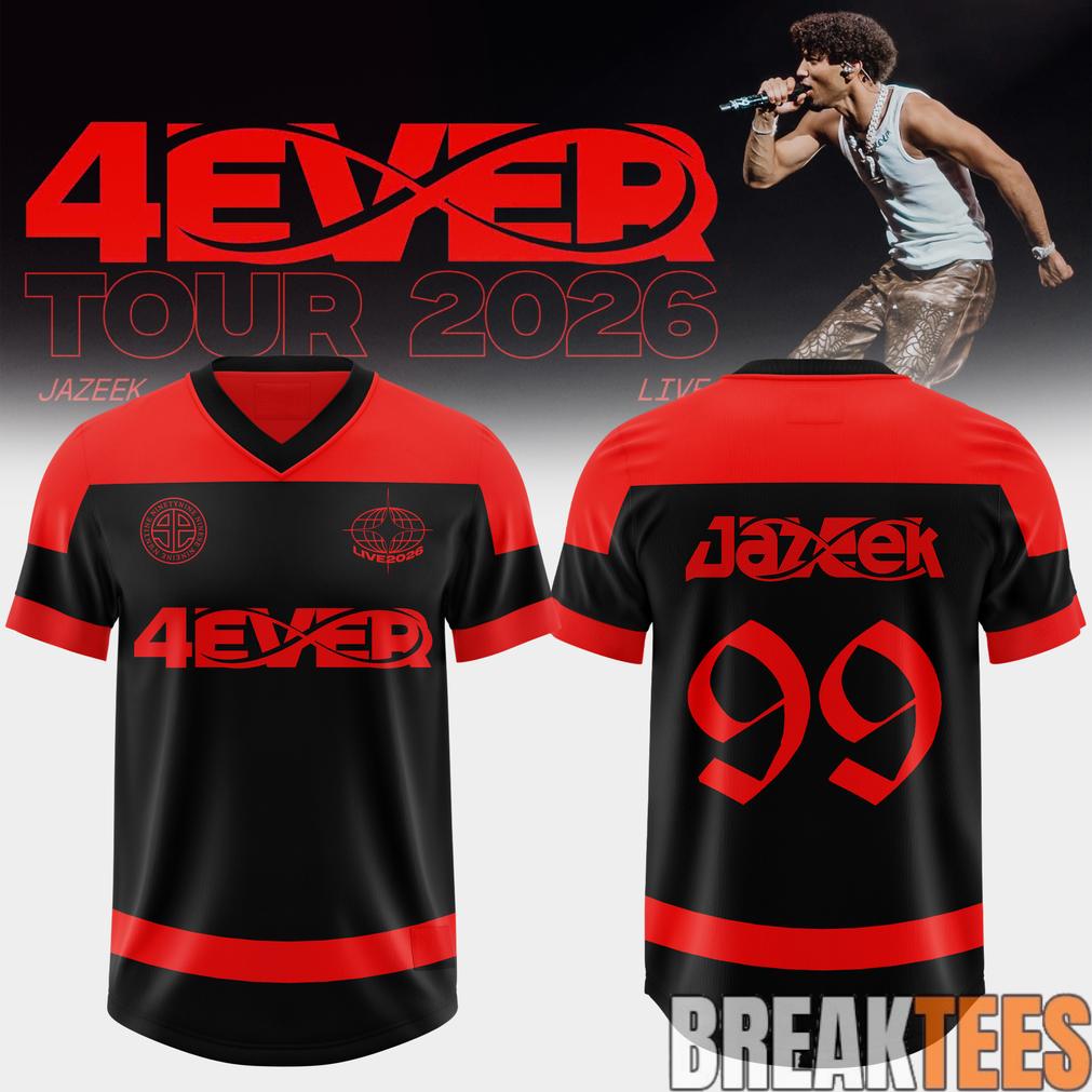 Jazeek 4EVER Tour 2026 Special Football Jersey