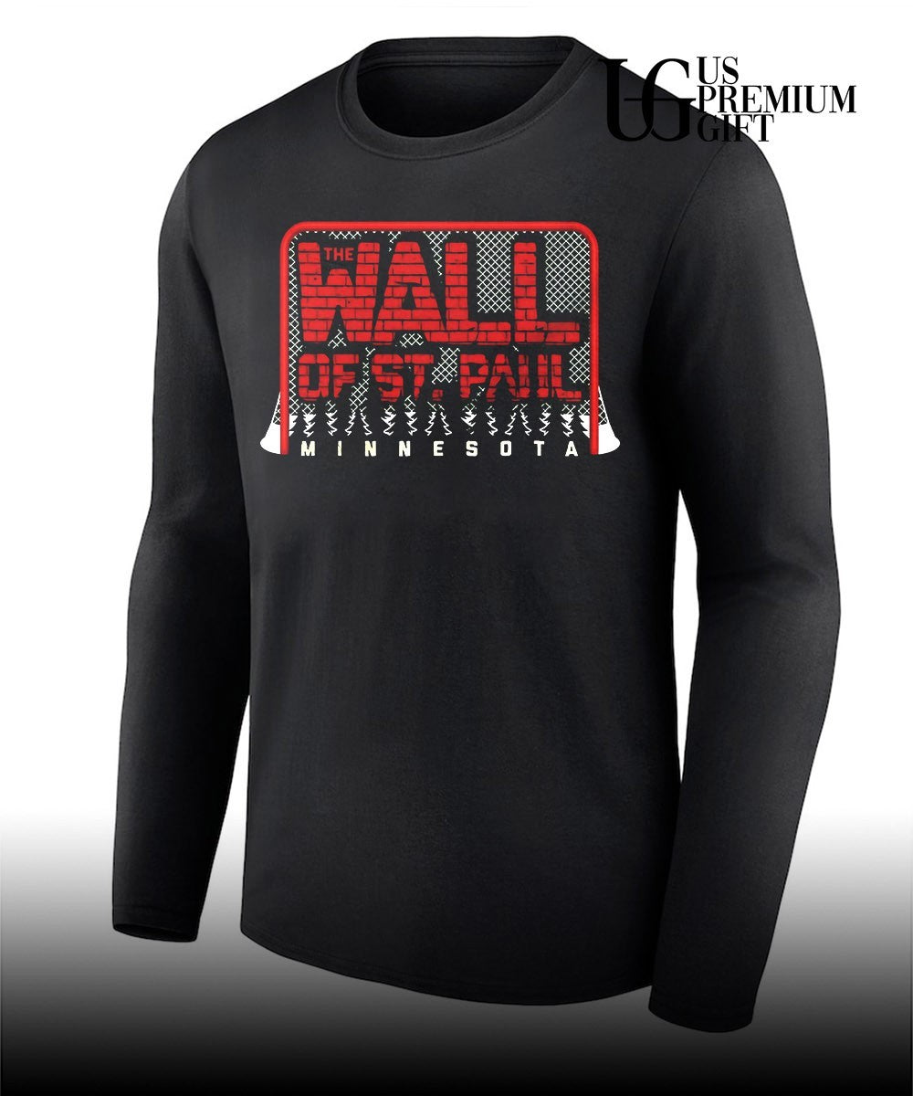 Jesper Wallstedt The Wall of St. Paul Minnesota Wild NHL shirt
