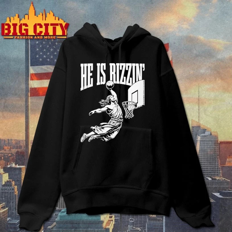 Jesus Has Rizzen basketball shirt