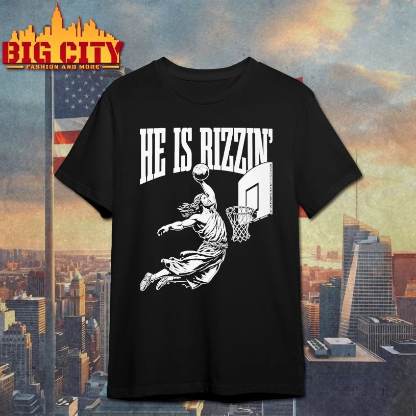 Jesus Has Rizzen basketball shirt
