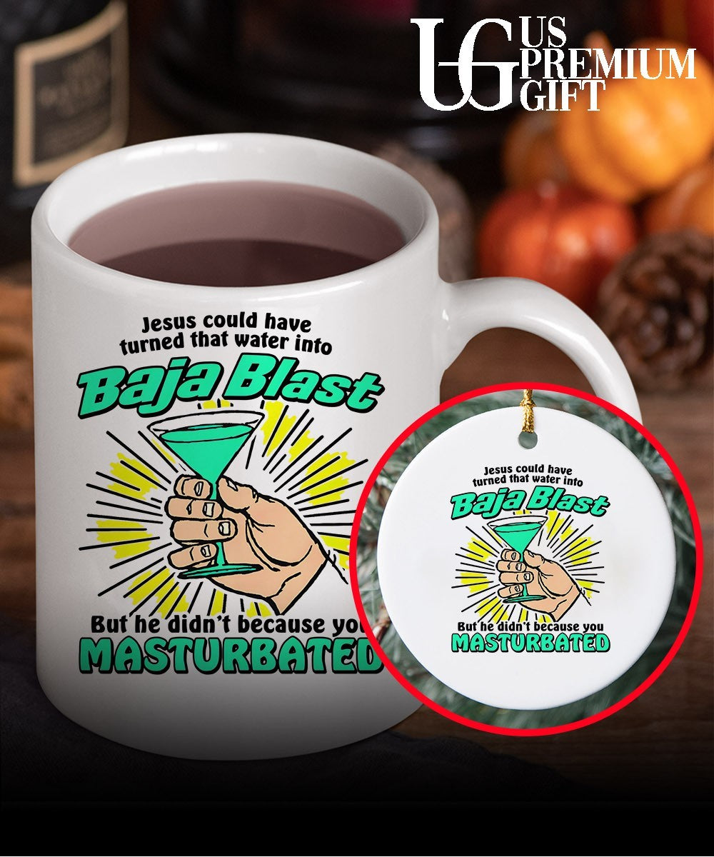 Jesus could have turned that water into soda but he didn’t because you masturbated T-shirt