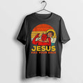 Jesus With Satan Has Your Back Retro Tshirts Sweater