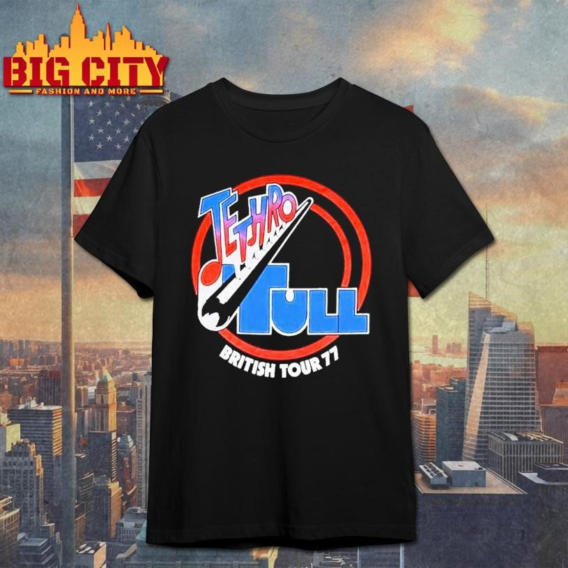 Jethro Tull British Tour 77 70s Shirt