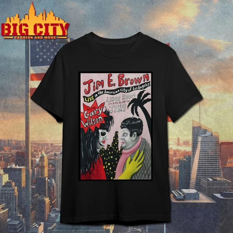 Jim E. Brown Jan 9 2026 Lodge Room Highland Park in Los Angeles CA Poster shirt