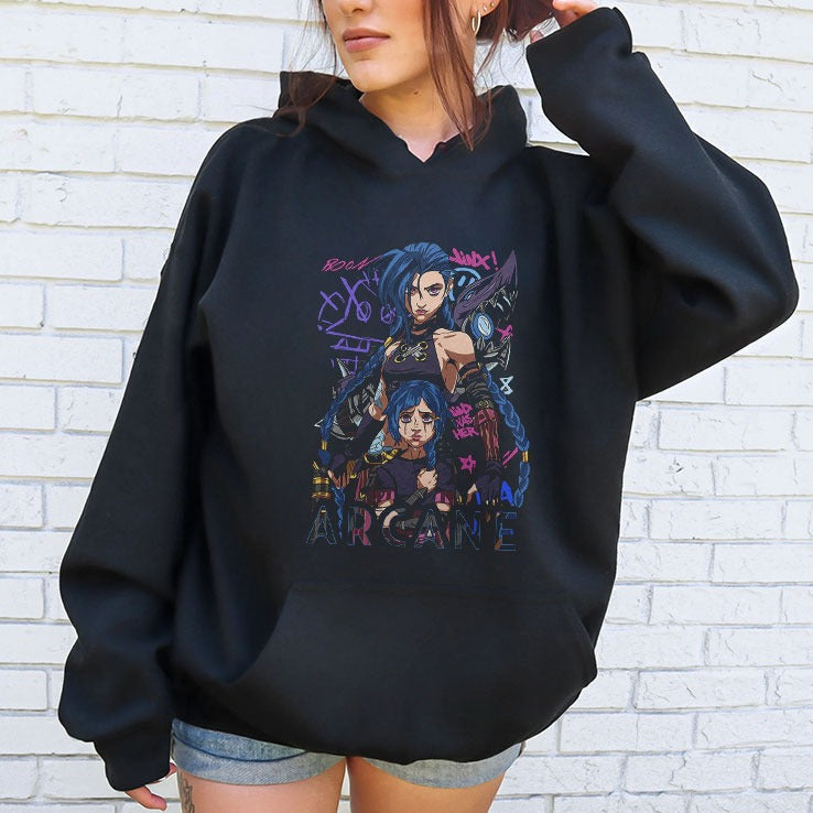 Jinx League Of Legends Arcane Shirt