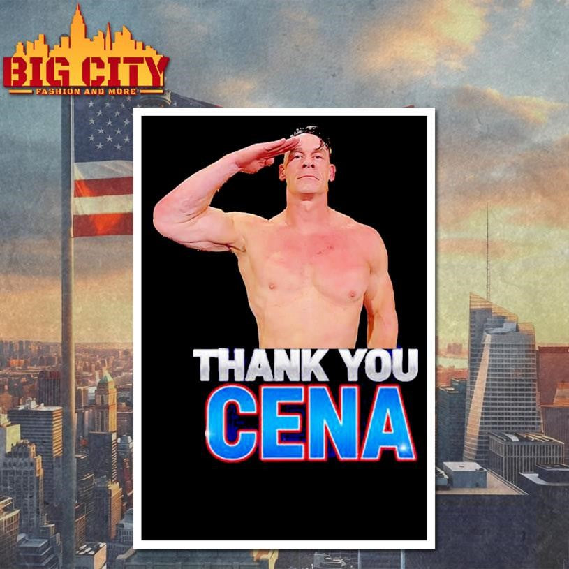 John Cena The Last Signature Moment Hustle Loyal Respect Thank You Cena Shirt