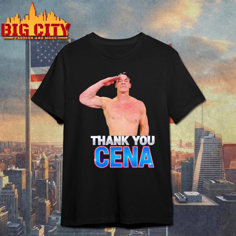 John Cena The Last Signature Moment Hustle Loyal Respect Thank You Cena Shirt