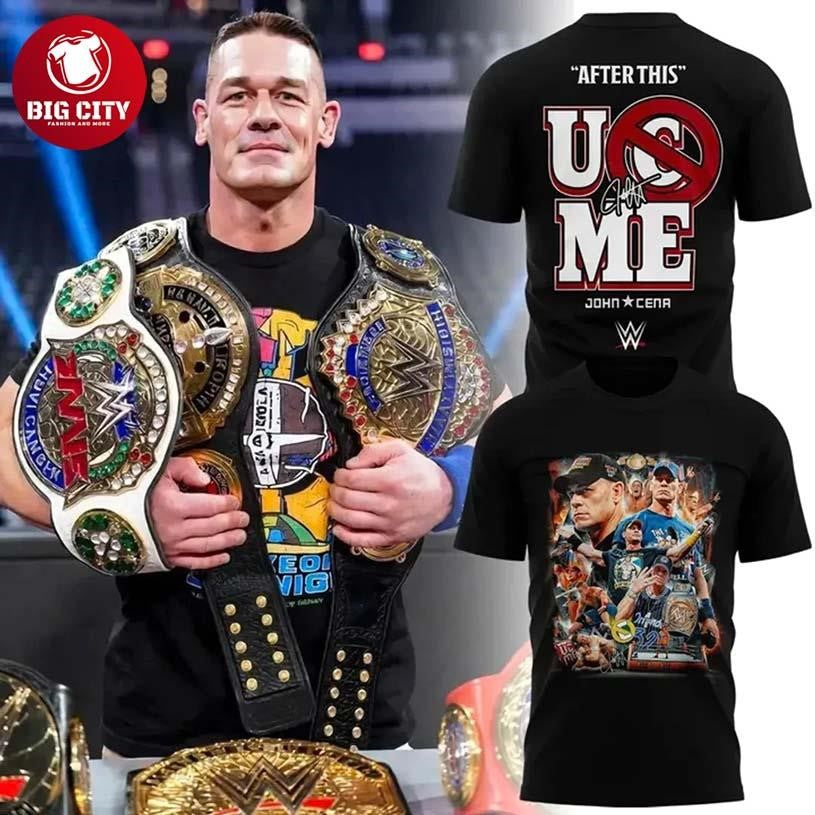 John Cena You Cant See Me Edition Two Sided Shirt