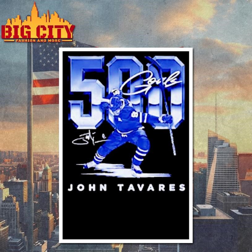 John Tavares Toronto Maple Leafs 500 Goals Shirt