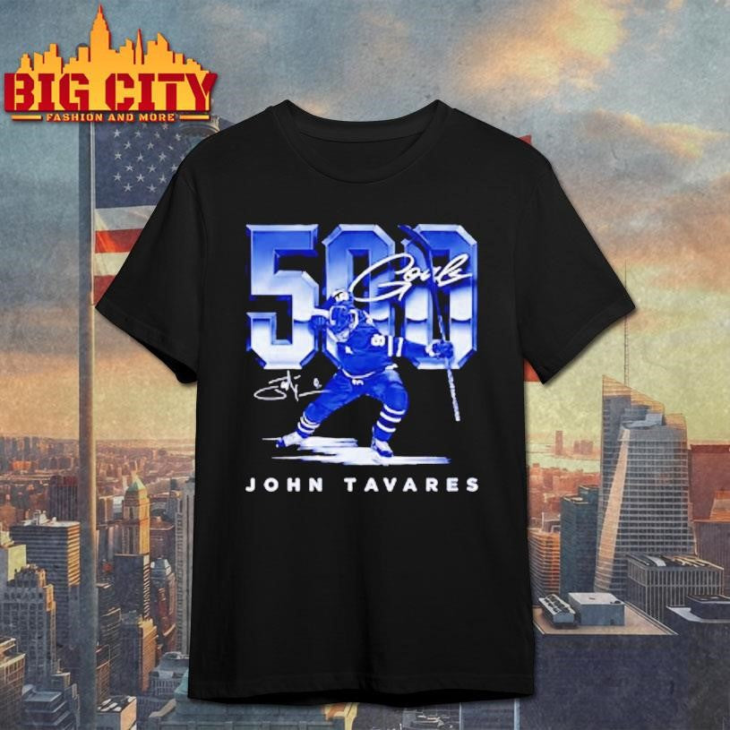 John Tavares Toronto Maple Leafs 500 Goals Shirt