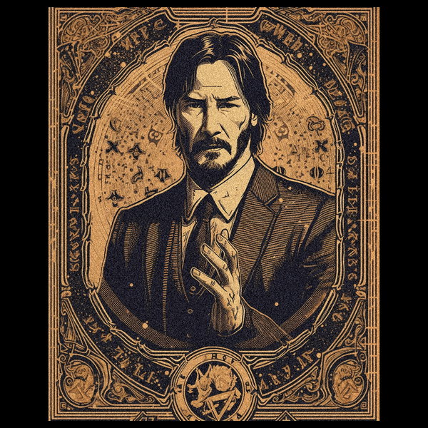 John Wick Tarot Card