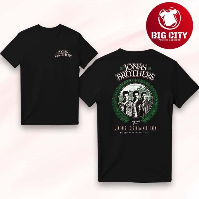 Jonas Brothers Dec 21 2025 UBS Arena. Belmont Park, NY Two Sided Shirt