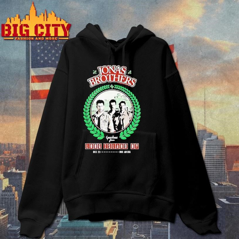 Jonas Brothers Greetings From Long Island Ny Tour At Ubs Arena On Dec 21 2025 Shirt