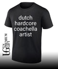 Joost Klein Dutch Hardcore Coachella Artist 2026 shirt