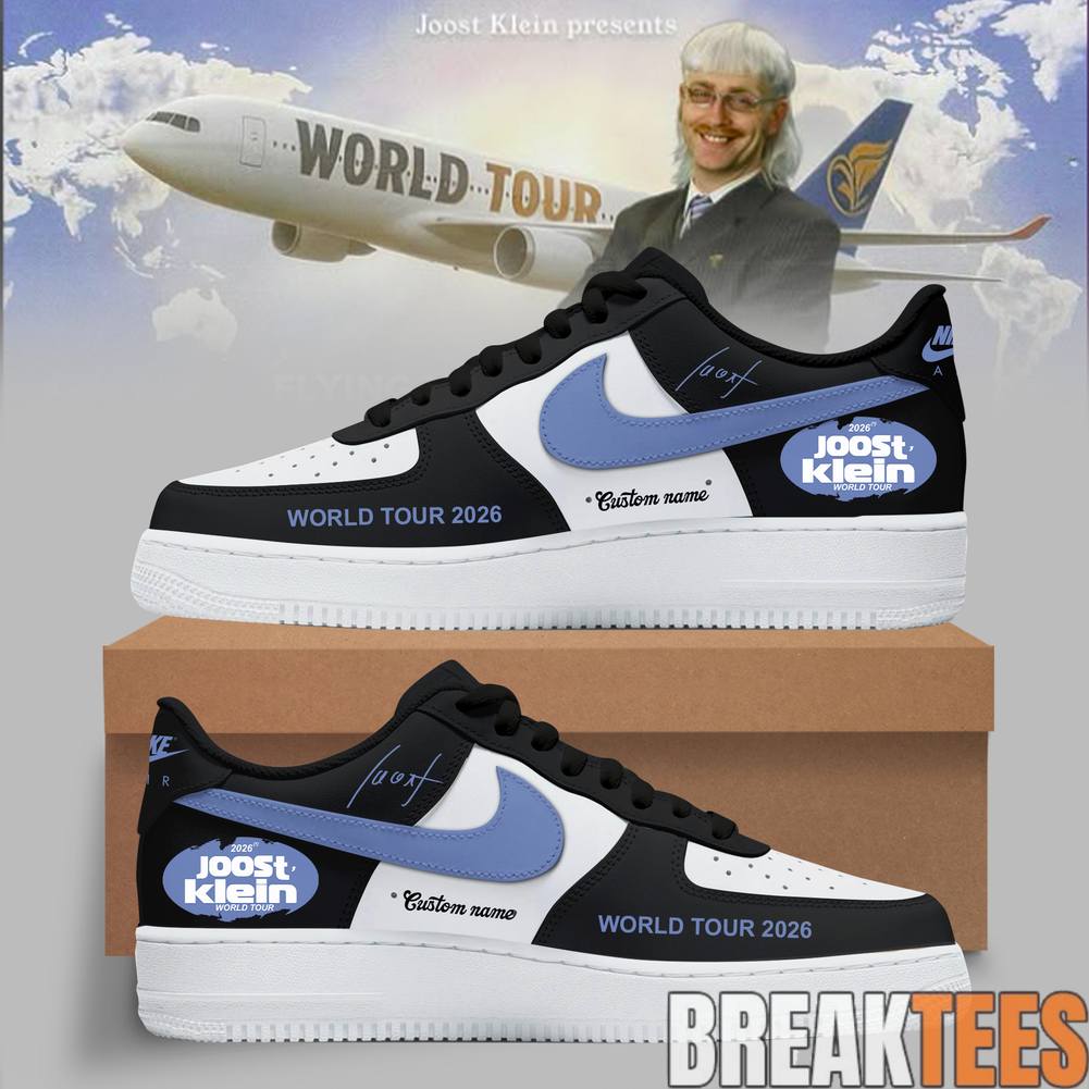 Joost Klein Flying Your Way World Tour 2026 Custom Air Force 1 Sneaker