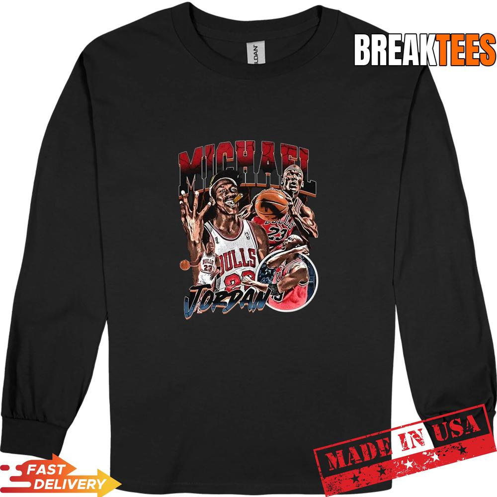 Jordan Chicago Bulls NBA 90’s Graphic Vintage T-Shirt