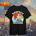 Joy-con Push Nes Control Respect Your Elders Vintage Shirt