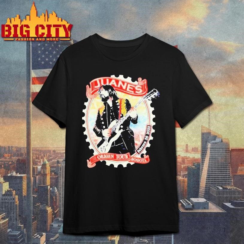 Juanes Origen Tour 2022 Bogot Shirt