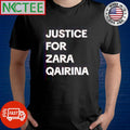 Justice For Zara Qairina text shirt