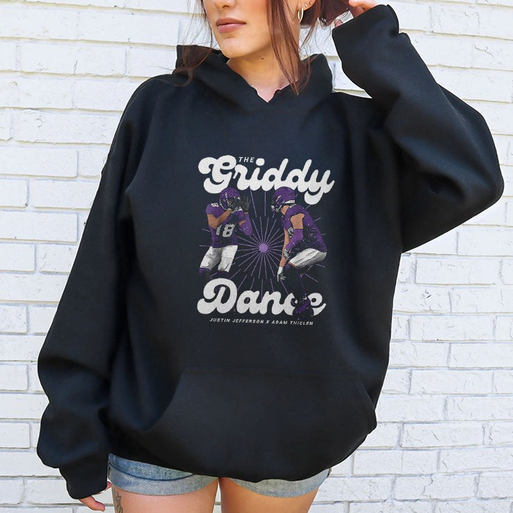 Justin Jefferson x Adam Thielen Griddy Dance Shirt