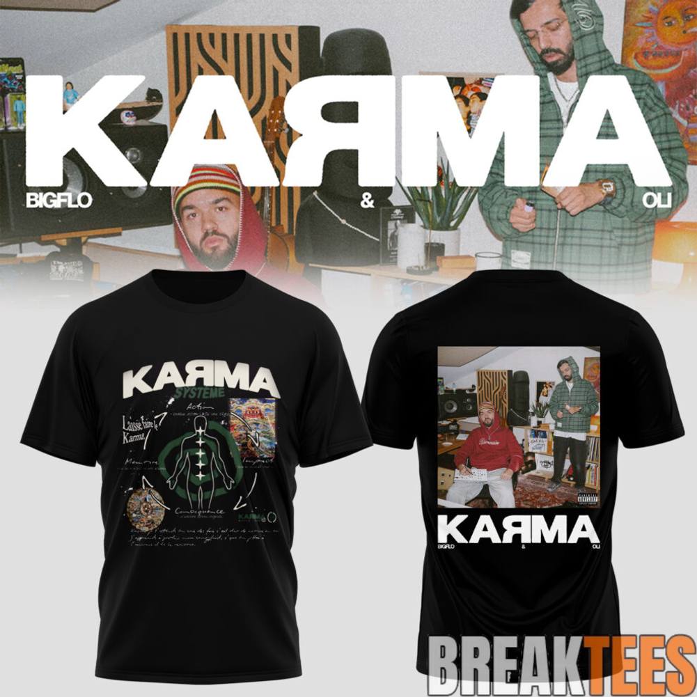KARMA Bigflo Oli 2026 Tour T-Shirt