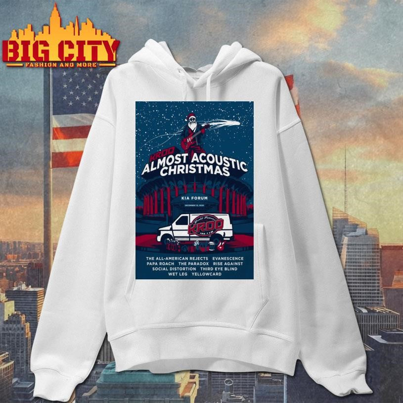 KROQ Almost Acoustic Christmas In Los Angeles CA On Dec 13 2025 Poster Shirt