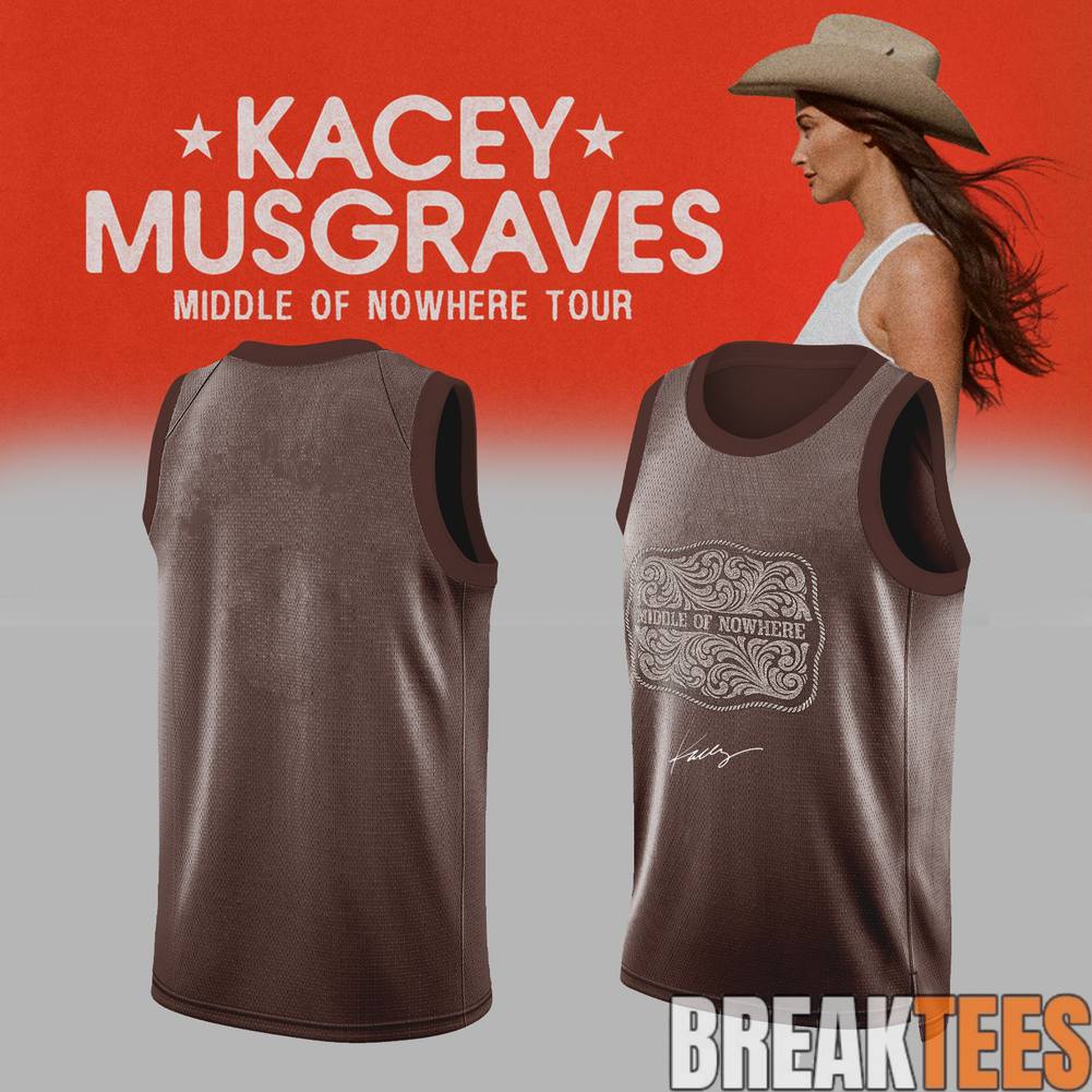 Kacey Musgraves Middle of Nowhere Tour Basketball Jersey