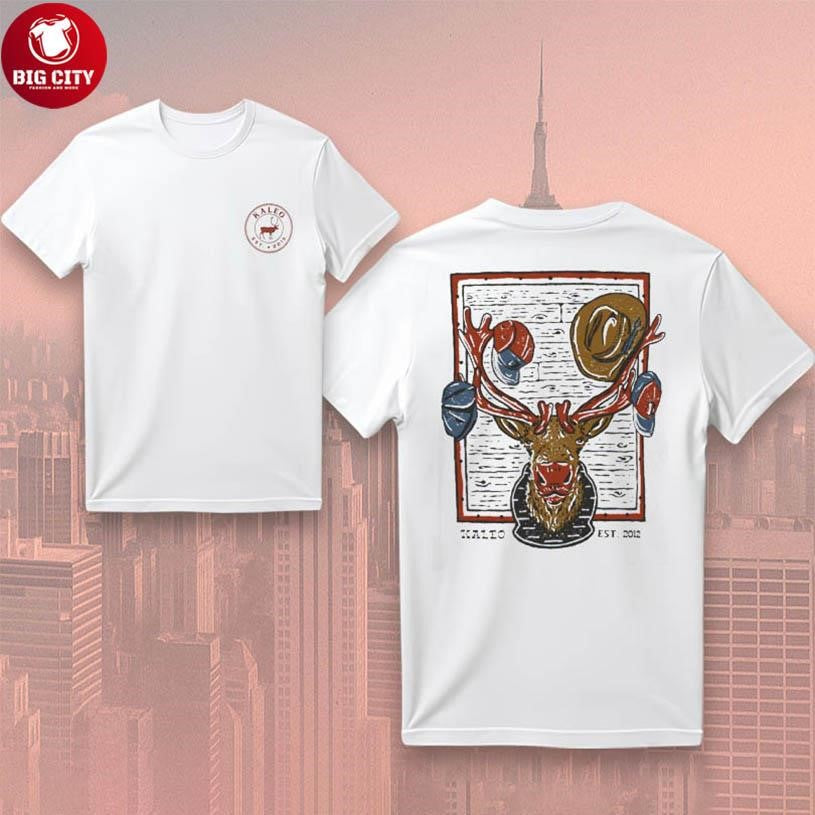 Official Kaleo Spotify Reindeer 2025 Two Sided Shirt