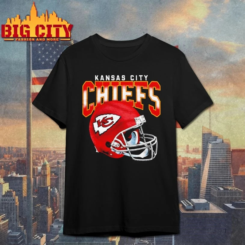 Kansas City Chiefs Gradient Helmet Shirt