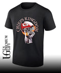 Kansas City Chiefs Kingdom Victory helmet shirt