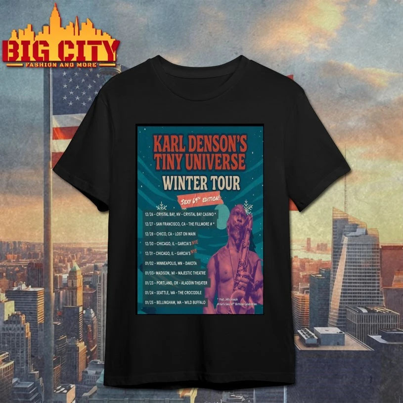 Karl Denson 2026 Winter Tour Poster shirt