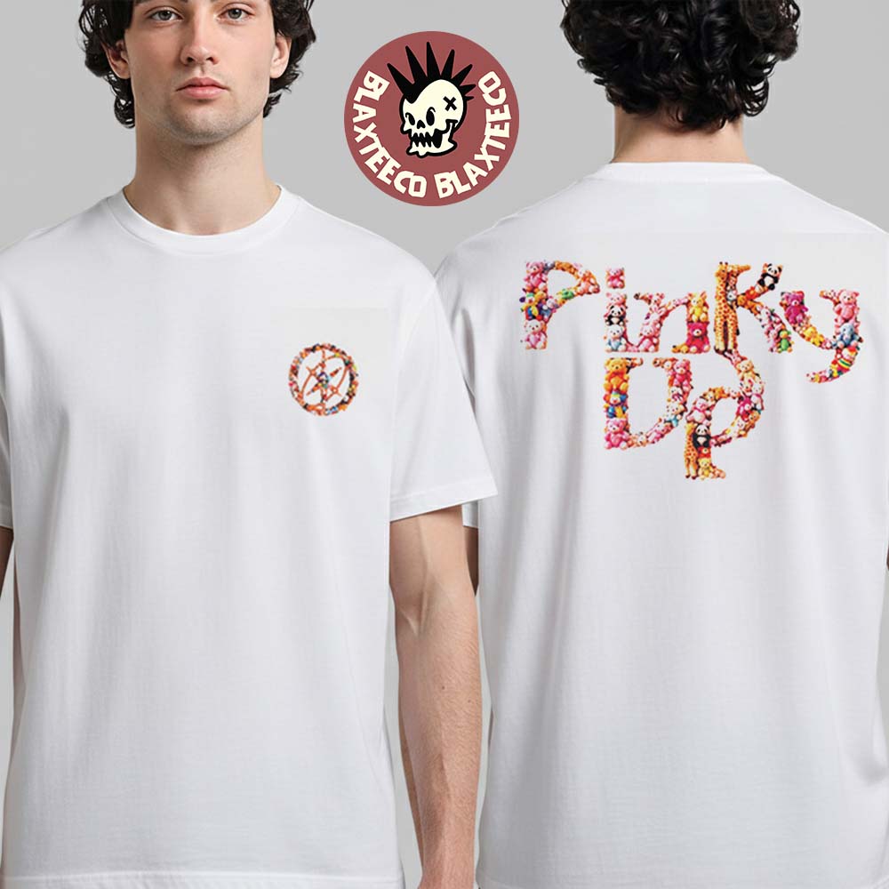 Katseye Pinky Up Merch Plush Toy Logo T-Shirt
