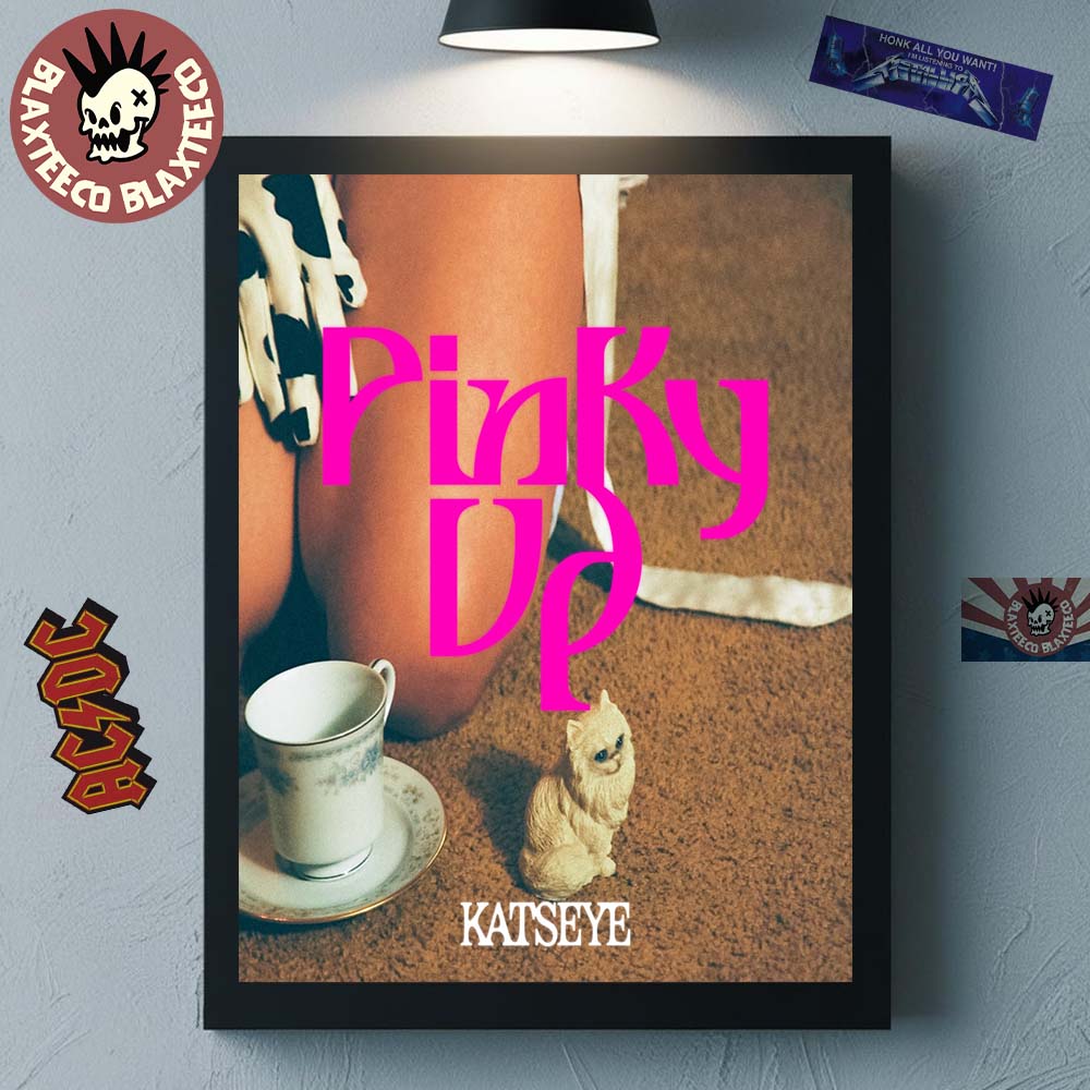 Katseye Pinky Up Single Cover Art Decor Poster Canvas