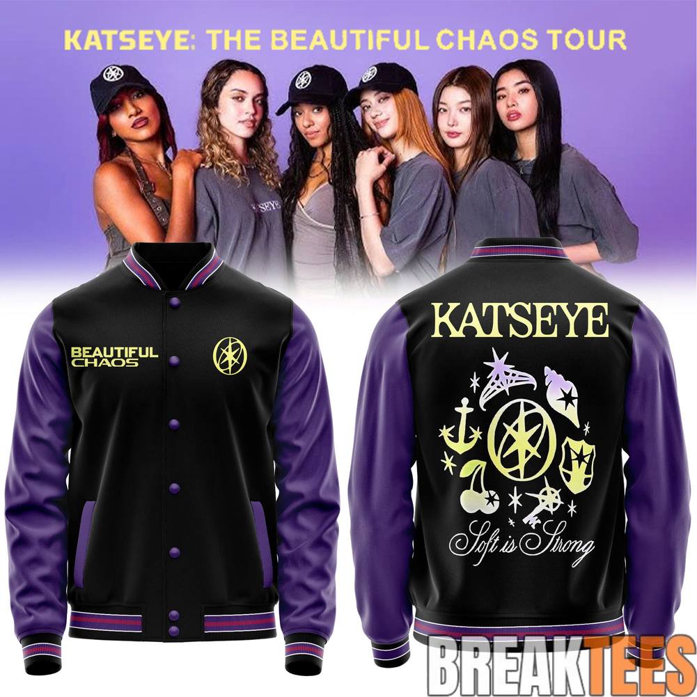 Katseye The Beautiful Chaos Tour Bomber Jacket