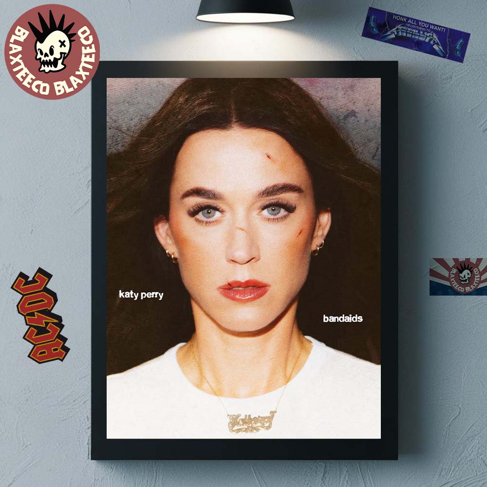 Katy Perry Bandaids New Single Cover Art Home Decor Poster Canvas