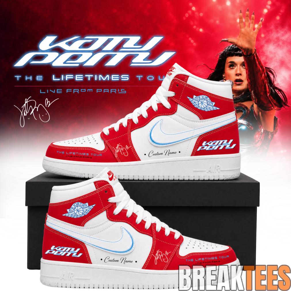 Katy Perry The Lifetimes Tour Live From Paris Air Jordan 1 Shoes