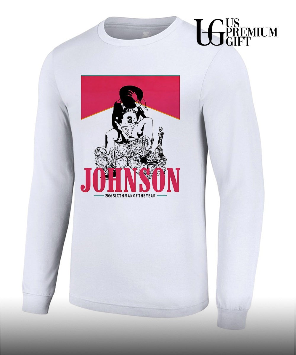 Keldon Johnson 26 Sixth Man Of The year 2026 shirt