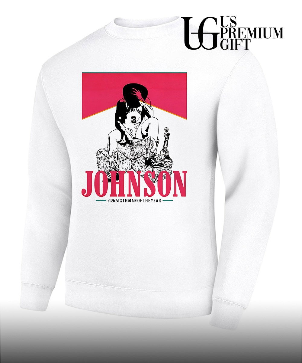 Keldon Johnson 26 Sixth Man Of The year 2026 shirt