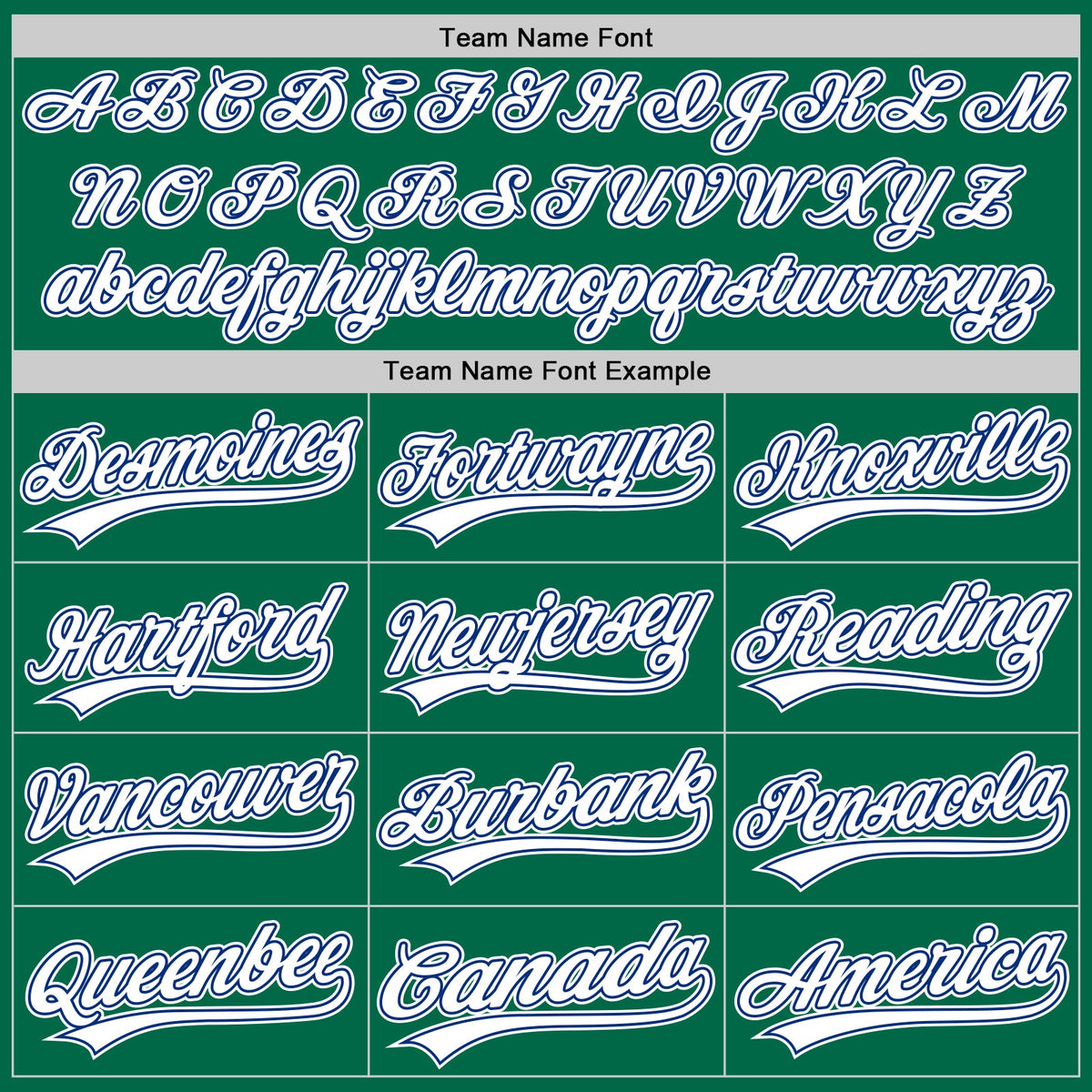 Custom Kelly Green White-Royal Authentic Throwback Baseball Jersey