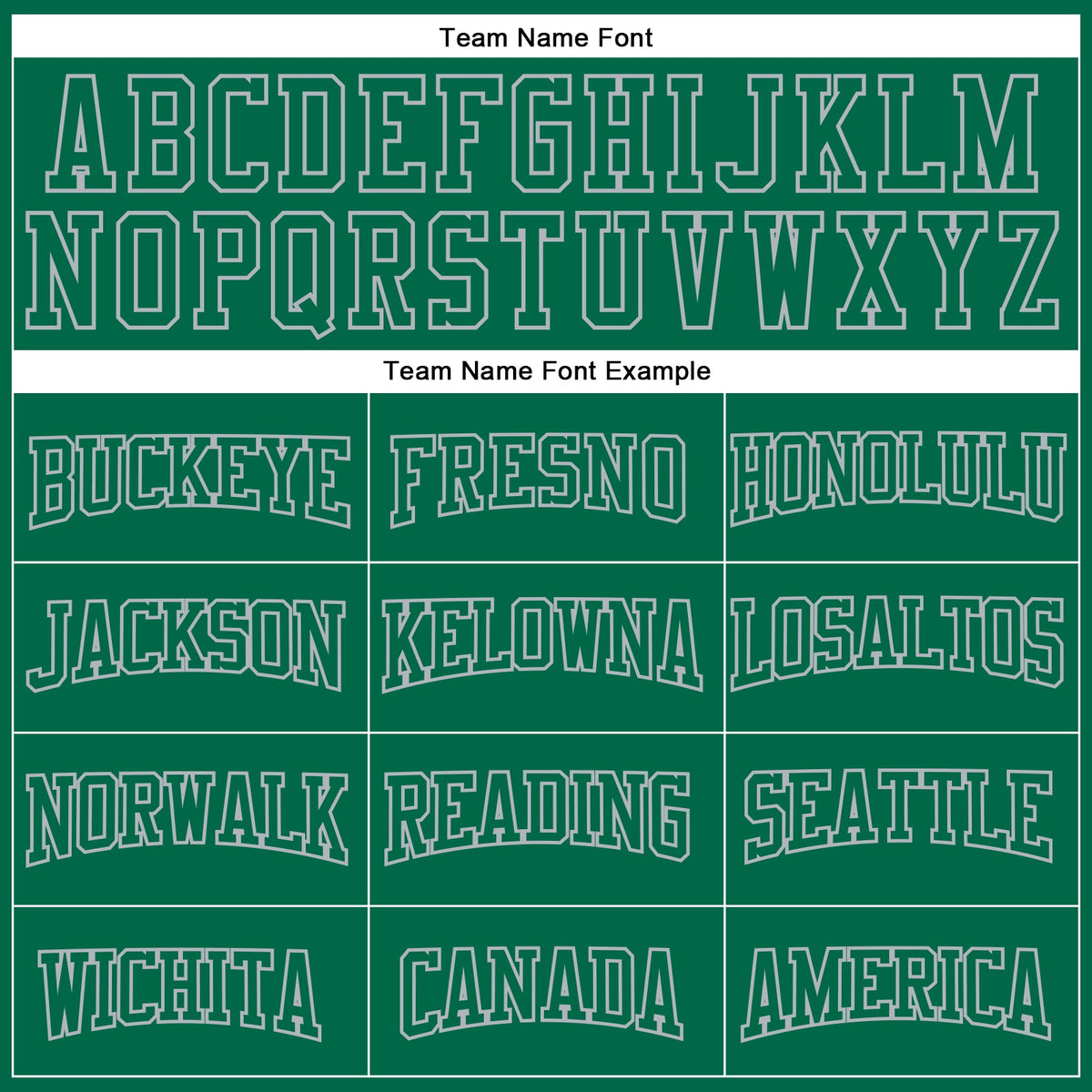 Custom Kelly Green Gray Authentic Football Jersey