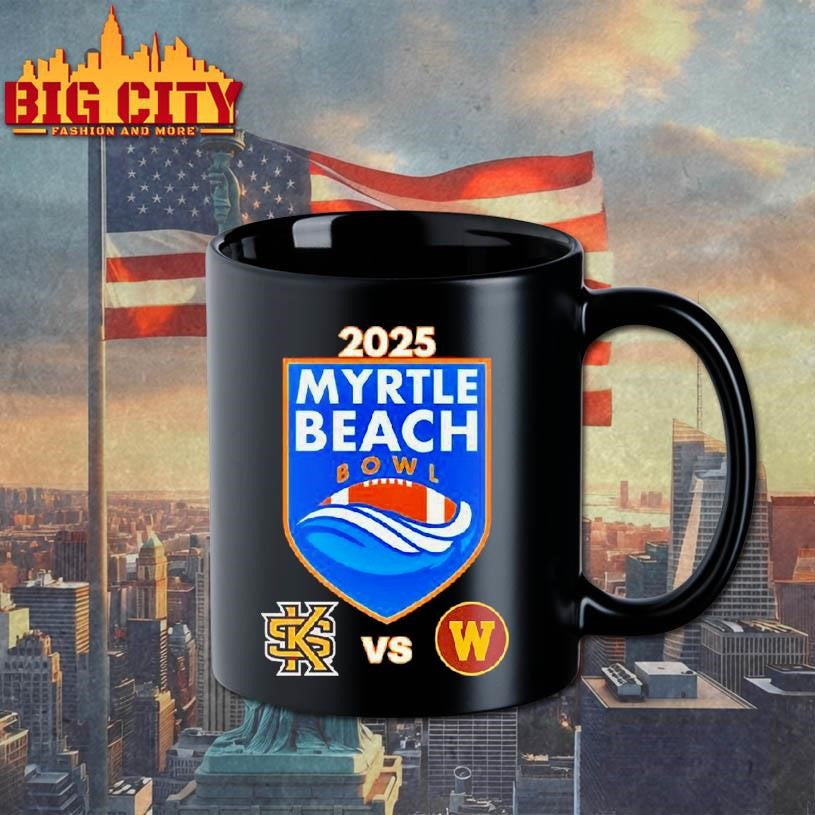 Kennesaw State Owls Vs Western Michigan Broncos Football Myrtle Beach Bowl 2025 Shirt