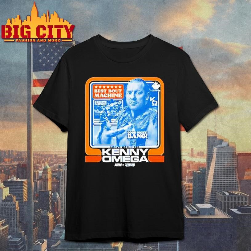 Kenny Omega Best Bout Machine Good Night Bang Aew Graphic Shirt