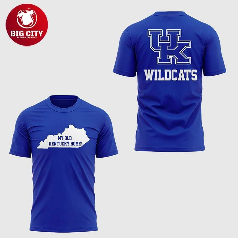 Kentucky Wildcats Will Stein Coach My Old Kentucky Home 2025 Two Sided Shirt