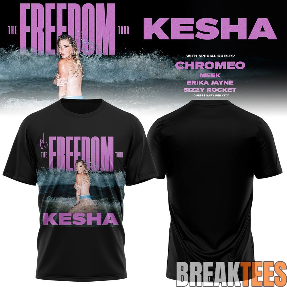 Kesha The Freedom Tour 2026 Shirt