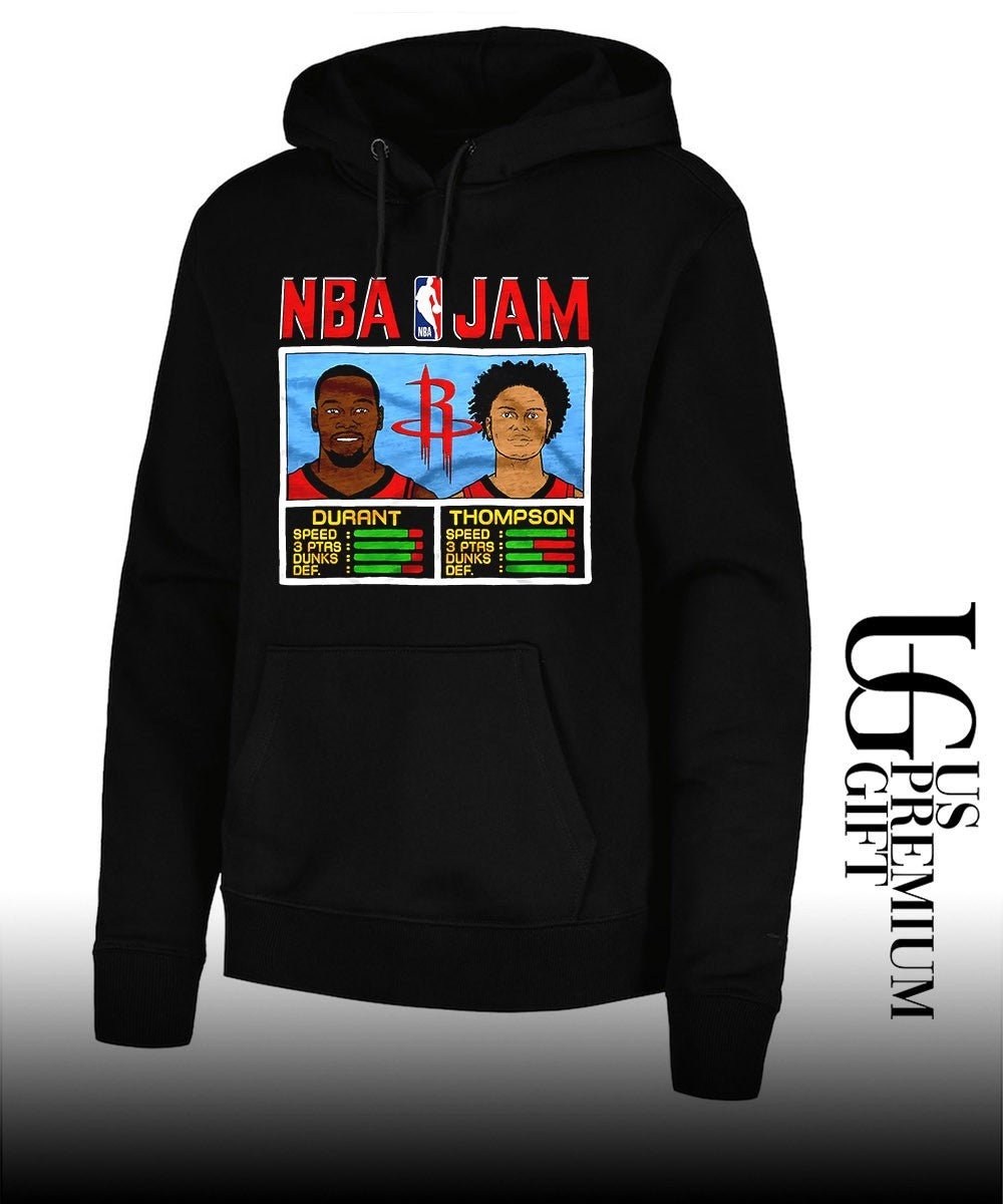 Kevin Durant and Amen Thompson Houston Rockets 2026 NBA Jam shirt
