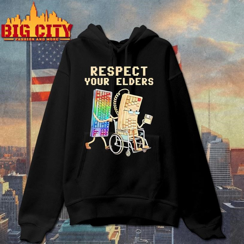 Keyboard Respect Your Elders Shirt