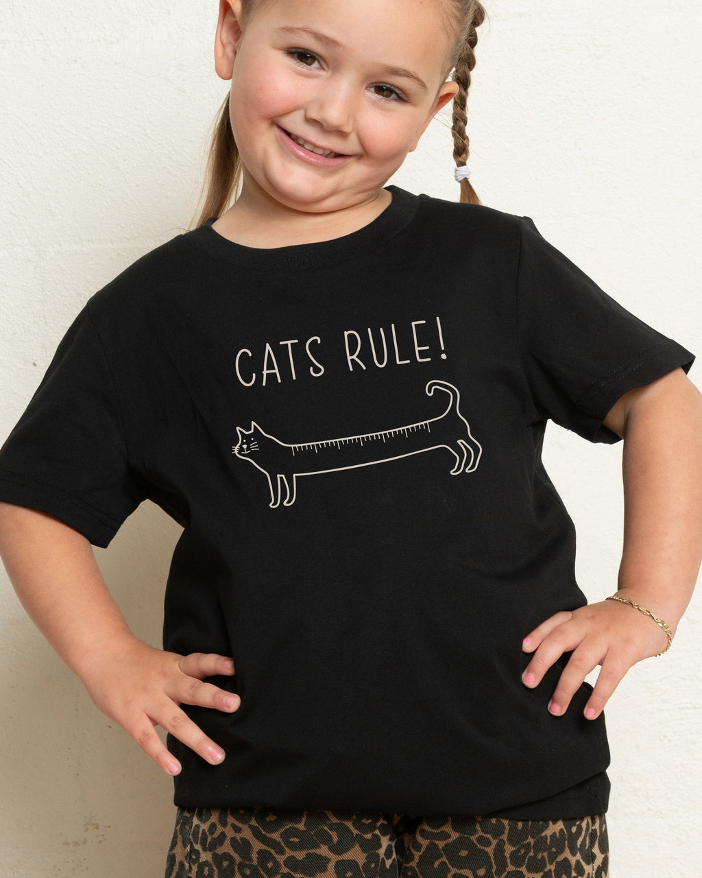Cats Rule Kids T-Shirt