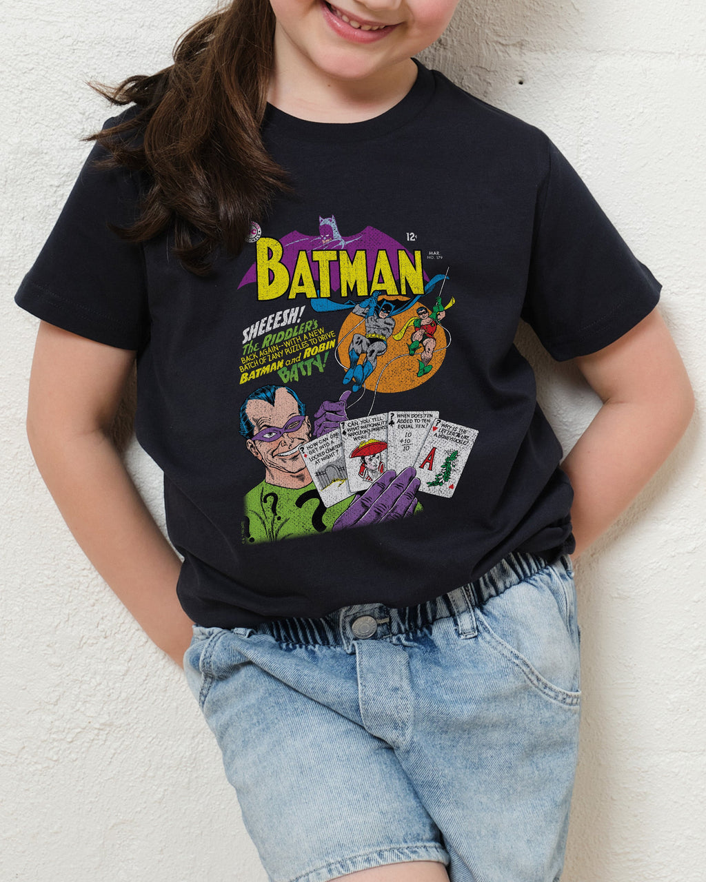 The Riddler's Back Again Kids T-Shirt