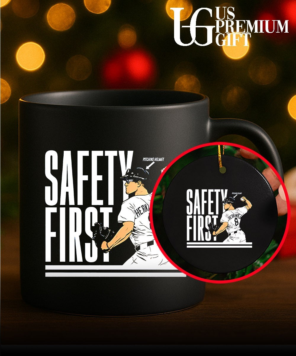 Kike Hernandez Safety First Los Angeles Dodgers baseball shirt